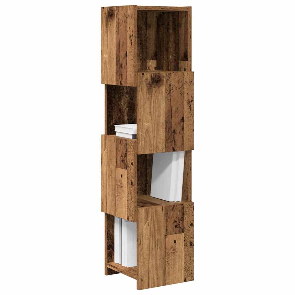 vidaXL Corner Cabinet 25.5x25x102cm Engineered Wood Old Wood