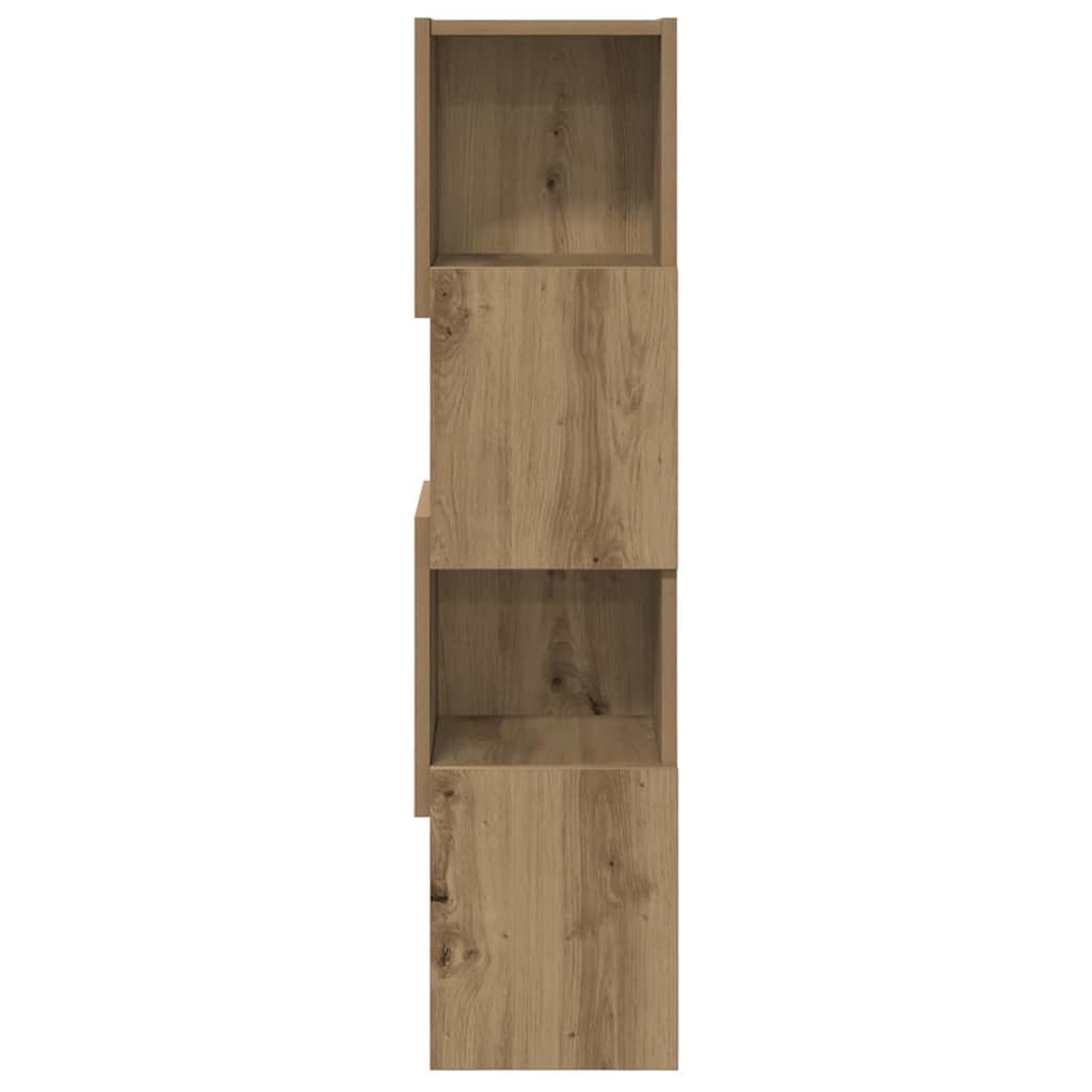 vidaXL Corner Cabinet 25.5x25x102cm Engineered Wood Artisan Oak