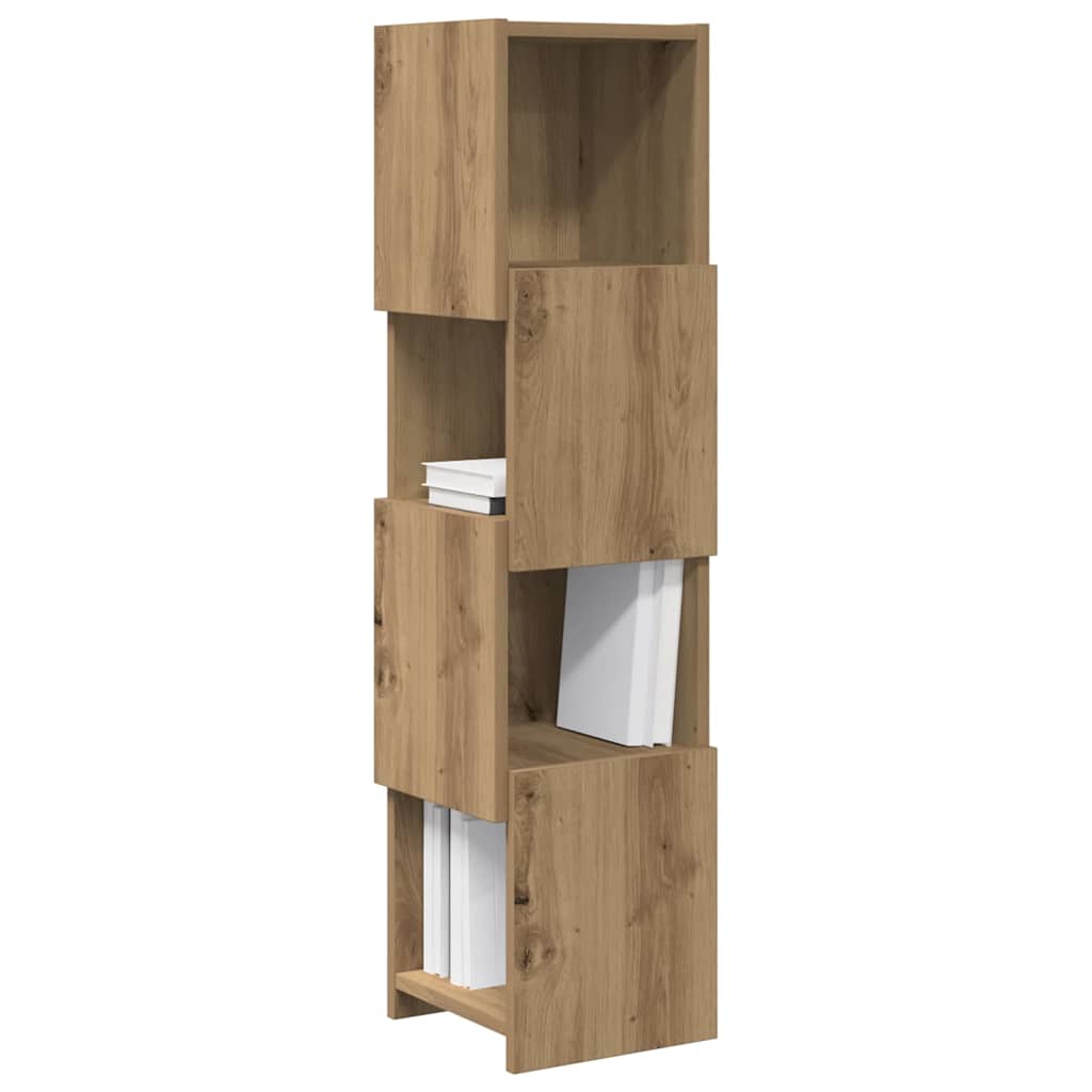 vidaXL Corner Cabinet 25.5x25x102cm Engineered Wood Artisan Oak