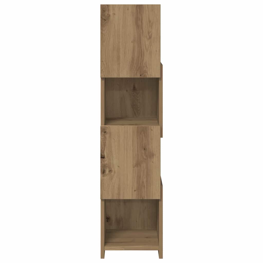 vidaXL Corner Cabinet 25.5x25x102cm Engineered Wood Artisan Oak