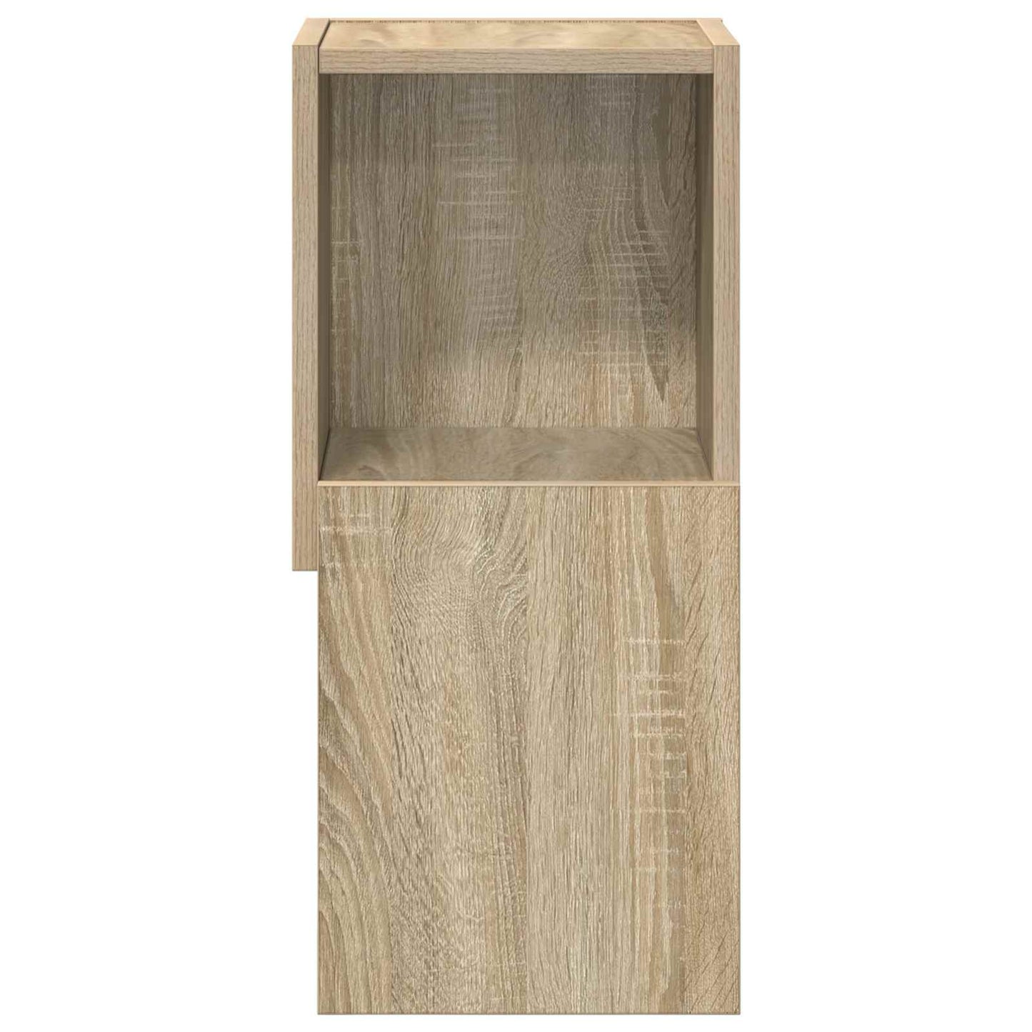 vidaXL Corner Cabinet Sonoma Oak 25.5x25x55cm Engineered Wood
