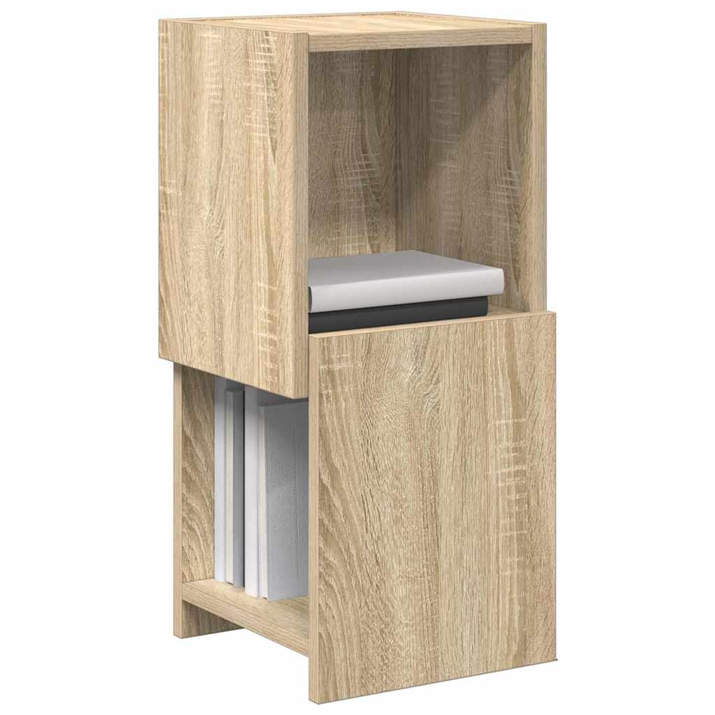 vidaXL Corner Cabinet Sonoma Oak 25.5x25x55cm Engineered Wood