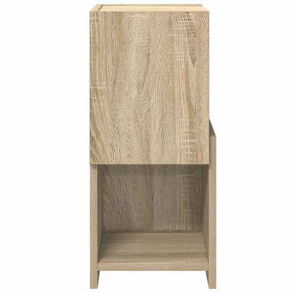 vidaXL Corner Cabinet Sonoma Oak 25.5x25x55cm Engineered Wood