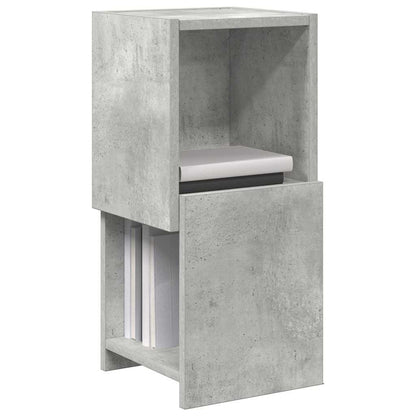 vidaXL Corner Cabinet 25.5x25x55cm Engineered Wood Concrete Grey