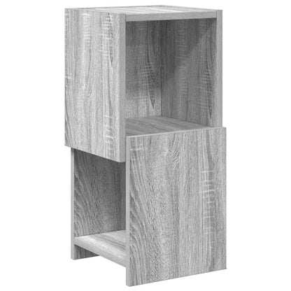 vidaXL Corner Cabinet Grey Sonoma 25.5x25x55cm Engineered Wood