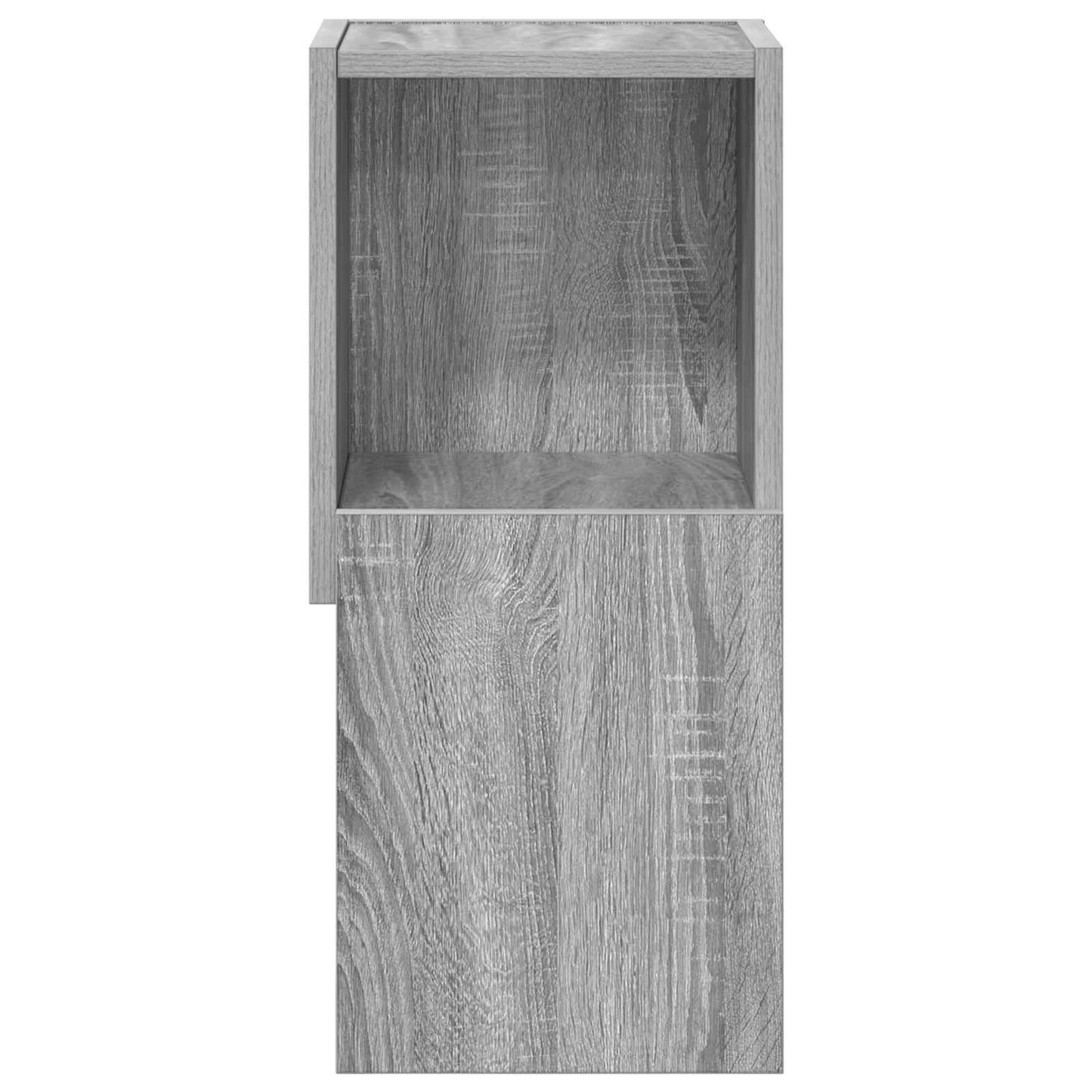 vidaXL Corner Cabinet Grey Sonoma 25.5x25x55cm Engineered Wood