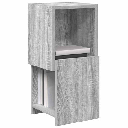 vidaXL Corner Cabinet Grey Sonoma 25.5x25x55cm Engineered Wood