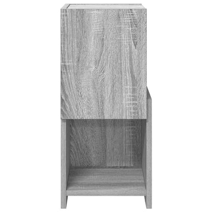 vidaXL Corner Cabinet Grey Sonoma 25.5x25x55cm Engineered Wood