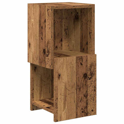 vidaXL Corner Cabinet Old Wood 25.5x25x55cm Engineered Wood