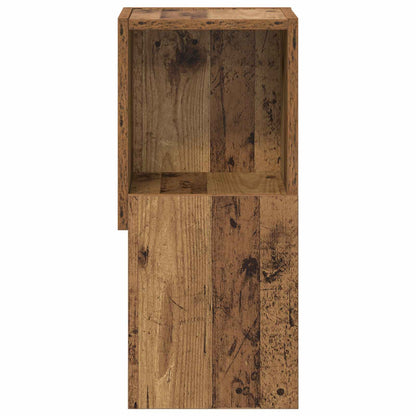 vidaXL Corner Cabinet Old Wood 25.5x25x55cm Engineered Wood