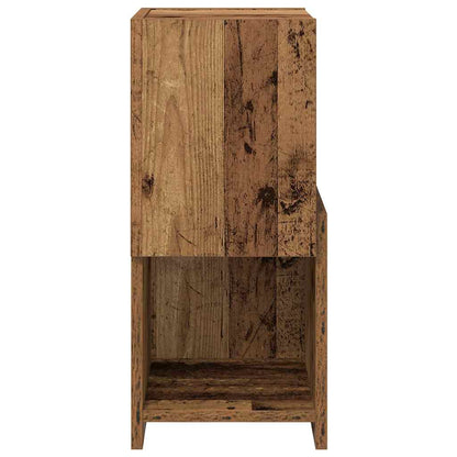 vidaXL Corner Cabinet Old Wood 25.5x25x55cm Engineered Wood