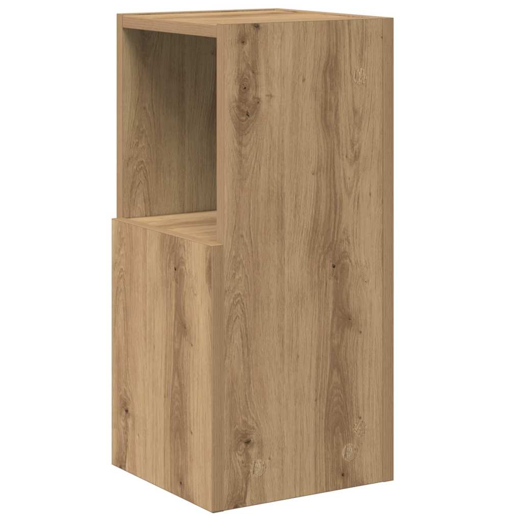 vidaXL Corner Cabinet 25.5x25x55cm Engineered Wood Artisan Oak