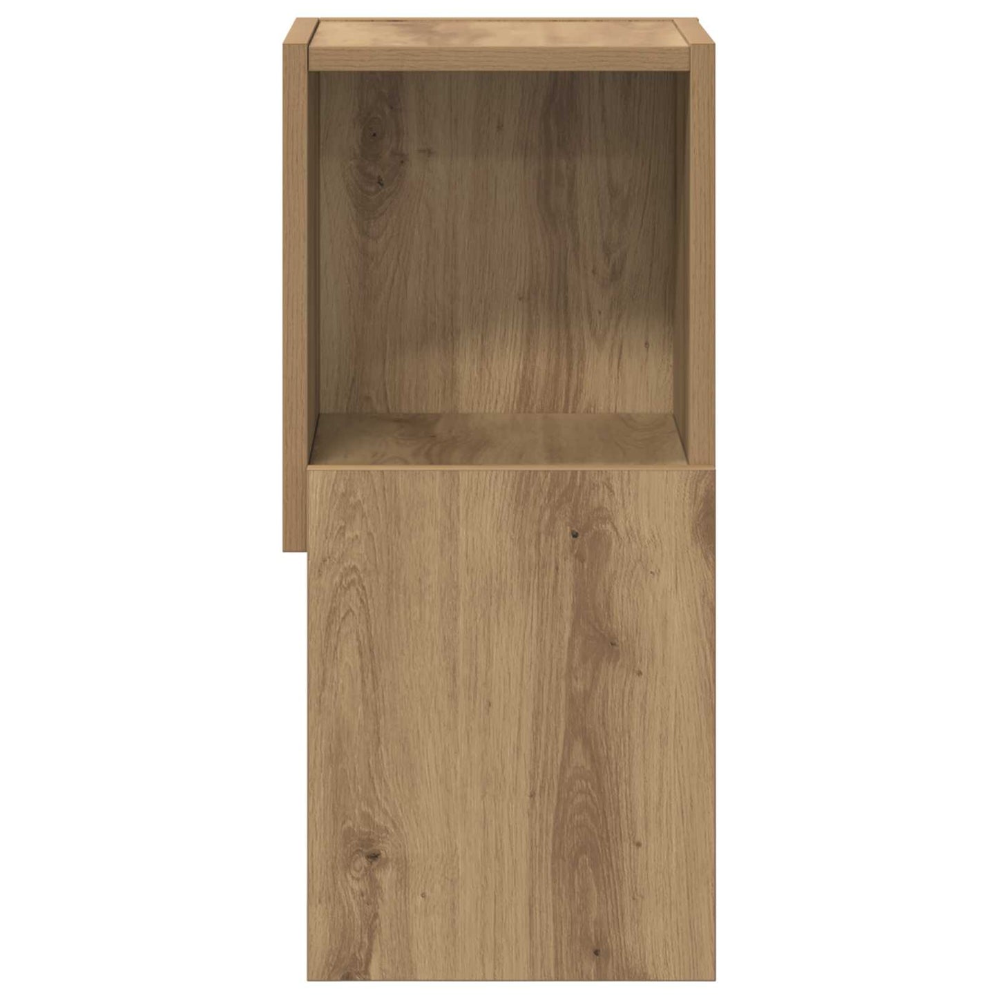 vidaXL Corner Cabinet 25.5x25x55cm Engineered Wood Artisan Oak