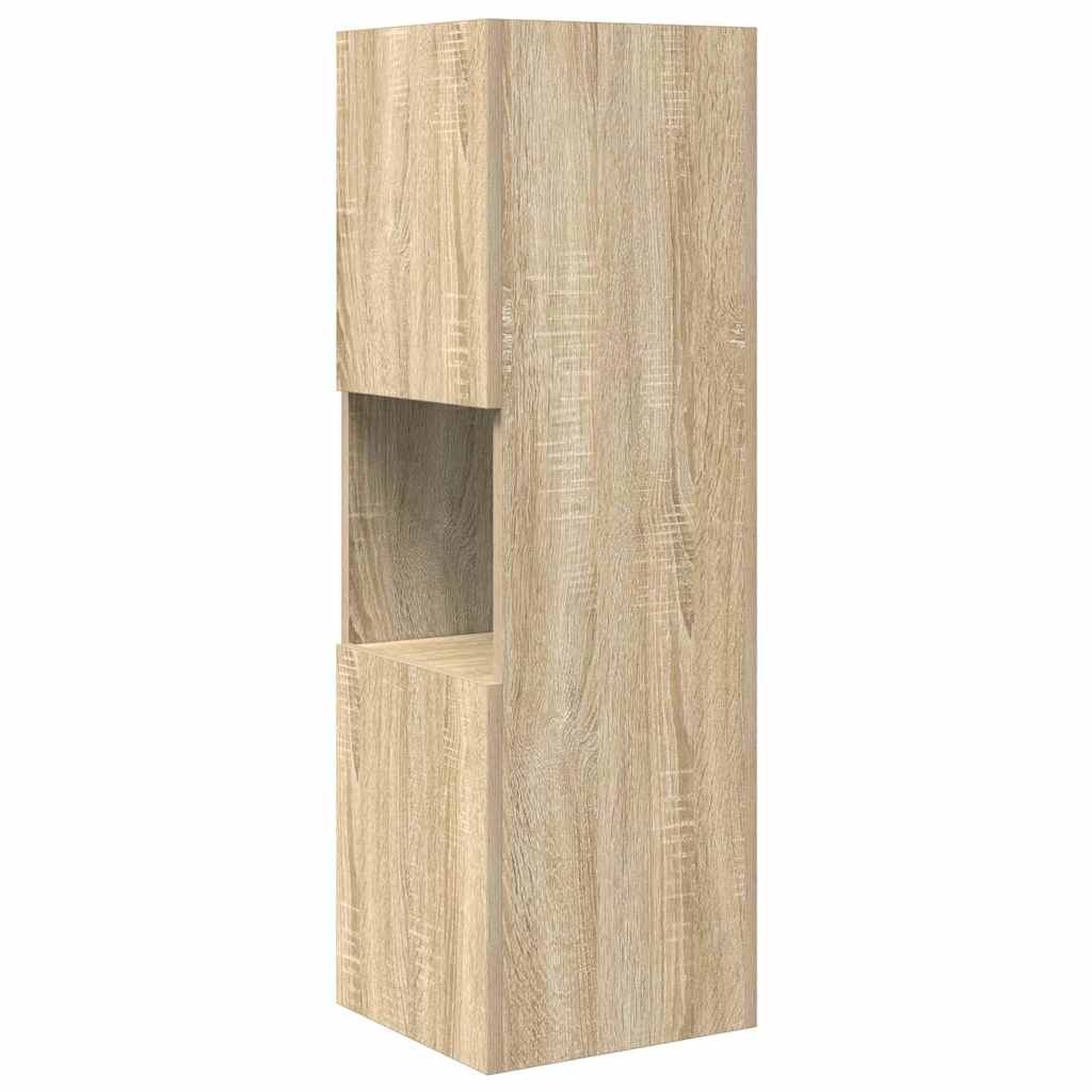 vidaXL Corner Cabinet 30.5x30x95cm Engineered Wood Sonoma Oak
