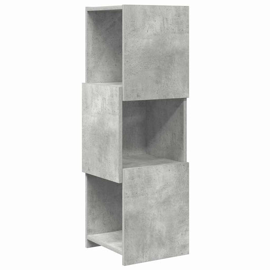 vidaXL Corner Cabinet Concrete Grey 30.5x30x95cm Engineered Wood