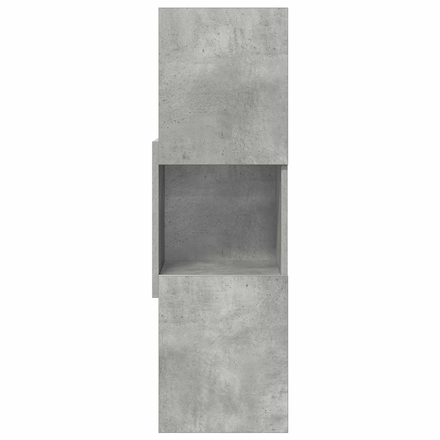 vidaXL Corner Cabinet Concrete Grey 30.5x30x95cm Engineered Wood