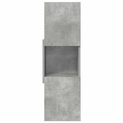 vidaXL Corner Cabinet Concrete Grey 30.5x30x95cm Engineered Wood