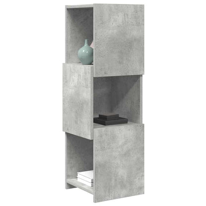 vidaXL Corner Cabinet Concrete Grey 30.5x30x95cm Engineered Wood