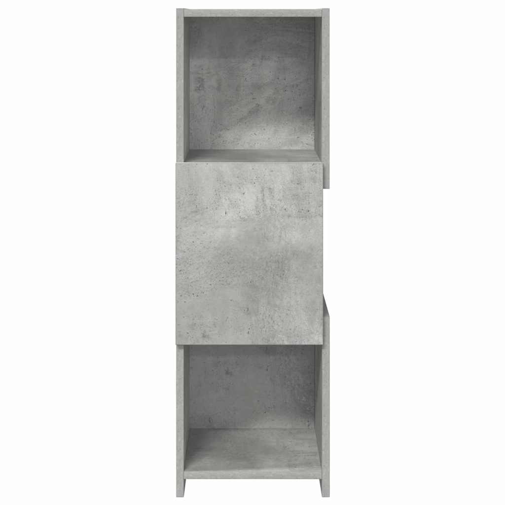vidaXL Corner Cabinet Concrete Grey 30.5x30x95cm Engineered Wood