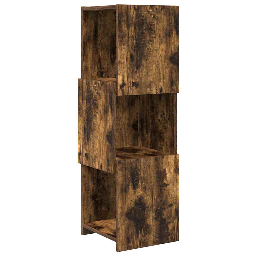 vidaXL Corner Cabinet Smoked Oak 30.5x30x95cm Engineered Wood