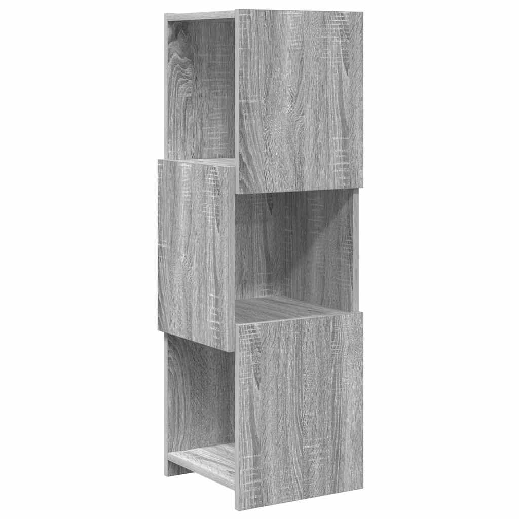 vidaXL Corner Cabinet Grey Sonoma 30.5x30x95cm Engineered Wood