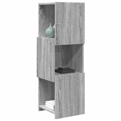vidaXL Corner Cabinet Grey Sonoma 30.5x30x95cm Engineered Wood