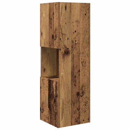 vidaXL Corner Cabinet Old Wood 30.5x30x95cm Engineered Wood