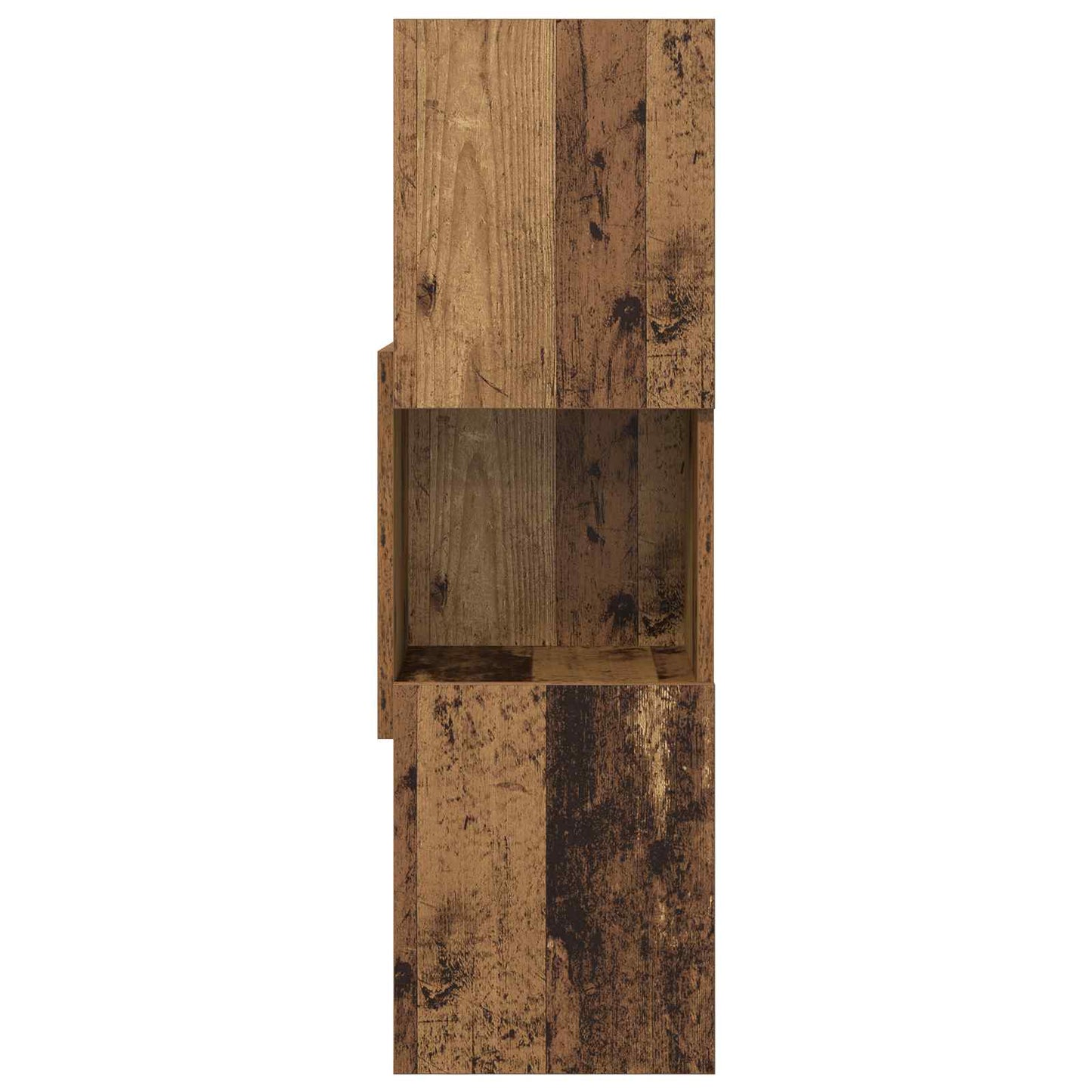 vidaXL Corner Cabinet Old Wood 30.5x30x95cm Engineered Wood