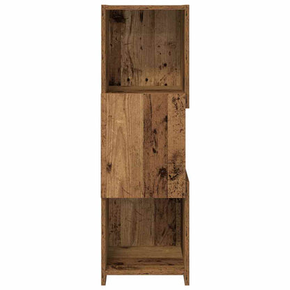 vidaXL Corner Cabinet Old Wood 30.5x30x95cm Engineered Wood