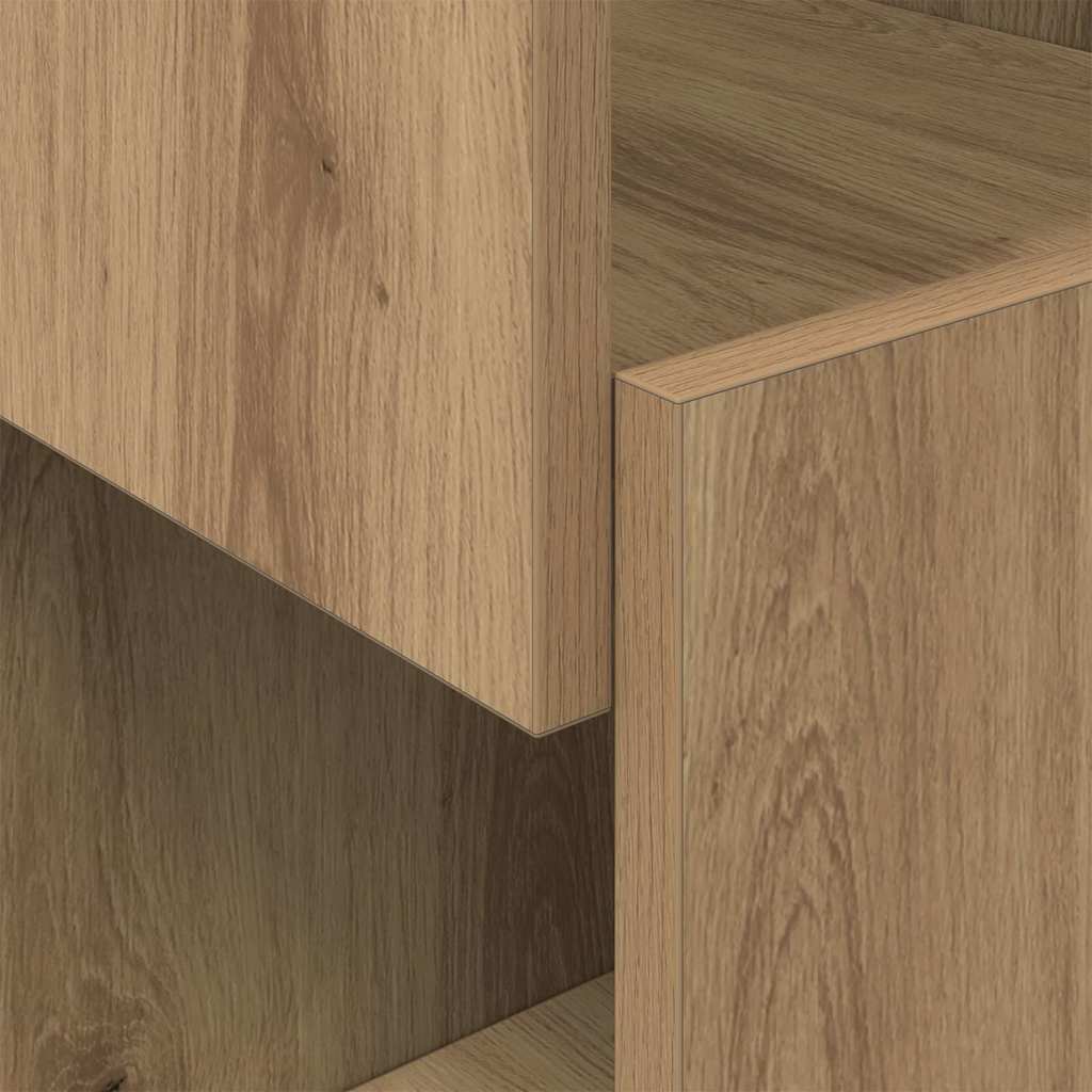 vidaXL Corner Cabinet Artisan Oak 30.5x30x95cm Engineered Wood
