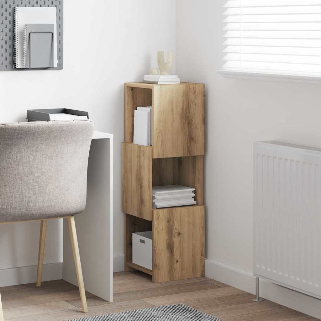vidaXL Corner Cabinet Artisan Oak 30.5x30x95cm Engineered Wood