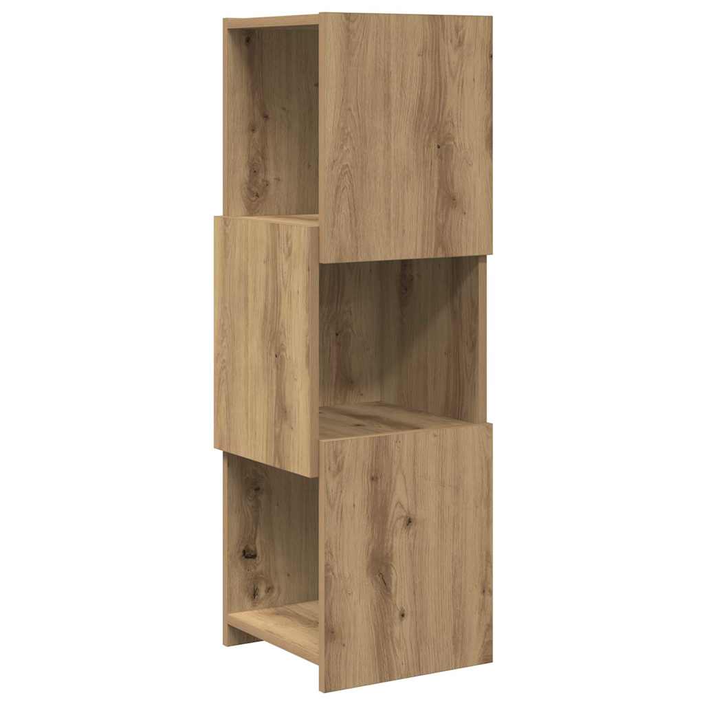 vidaXL Corner Cabinet Artisan Oak 30.5x30x95cm Engineered Wood