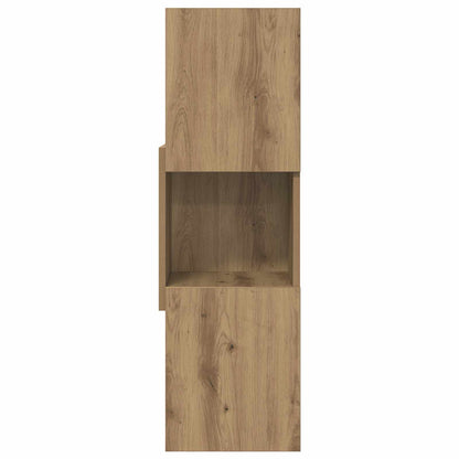 vidaXL Corner Cabinet Artisan Oak 30.5x30x95cm Engineered Wood