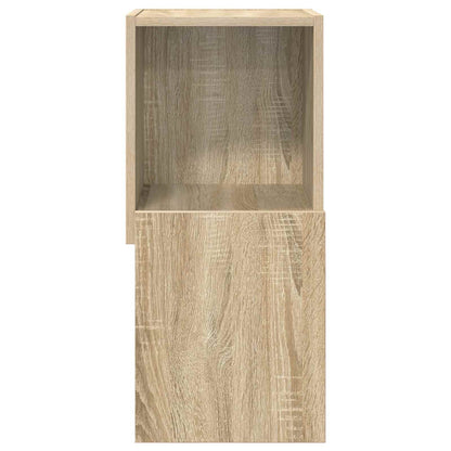 vidaXL Corner Cabinet Sonoma Oak 30.5x30x65cm Engineered Wood