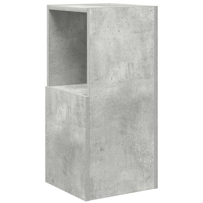vidaXL Corner Cabinet Concrete Grey 30.5x30x65cm Engineered Wood