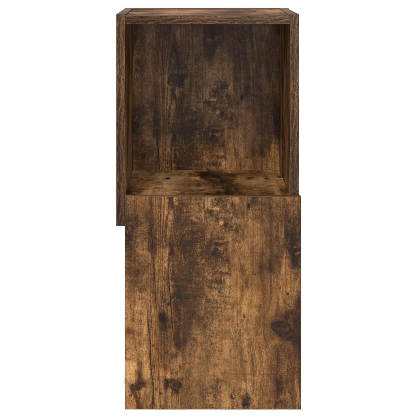 vidaXL Corner Cabinet Smoked Oak 30.5x30x65cm Engineered Wood