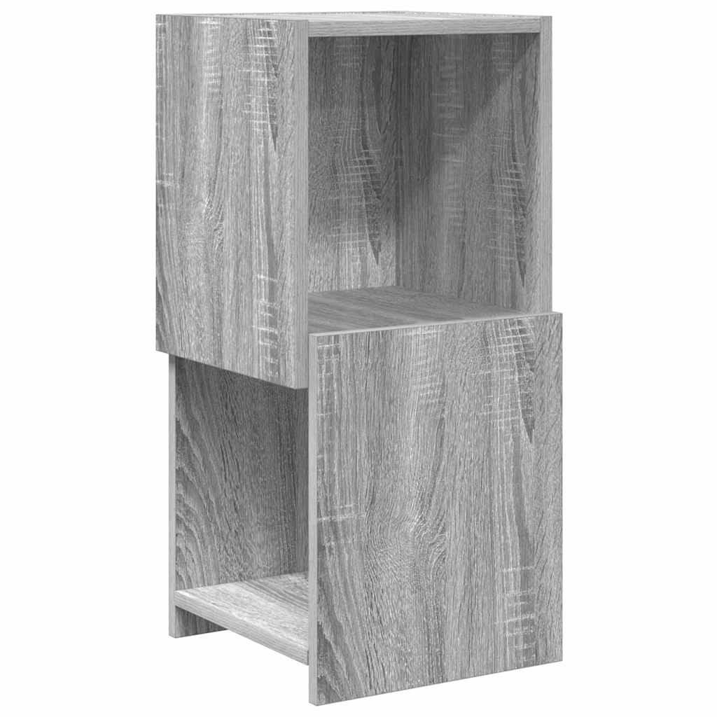 vidaXL Corner Cabinet 30.5x30x65cm Engineered Wood Grey Sonoma