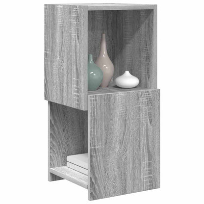vidaXL Corner Cabinet Grey Sonoma 30.5x30x65cm Engineered Wood