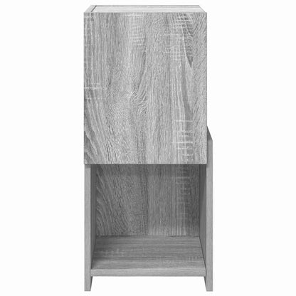 vidaXL Corner Cabinet Grey Sonoma 30.5x30x65cm Engineered Wood