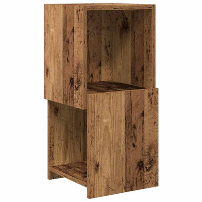vidaXL Corner Cabinet Old Wood 30.5x30x65cm Engineered Wood