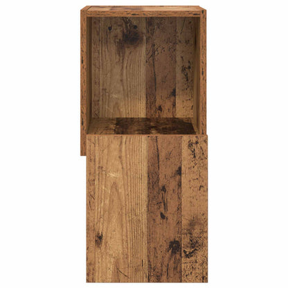 vidaXL Corner Cabinet Old Wood 30.5x30x65cm Engineered Wood