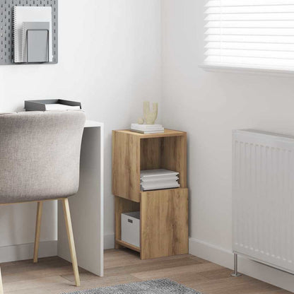 vidaXL Corner Cabinet 30.5x30x65cm Engineered Wood Artisan Oak