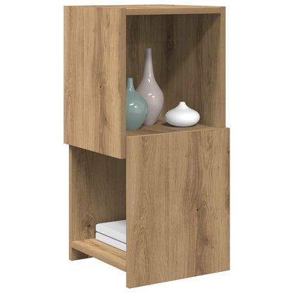 vidaXL Corner Cabinet 30.5x30x65cm Engineered Wood Artisan Oak