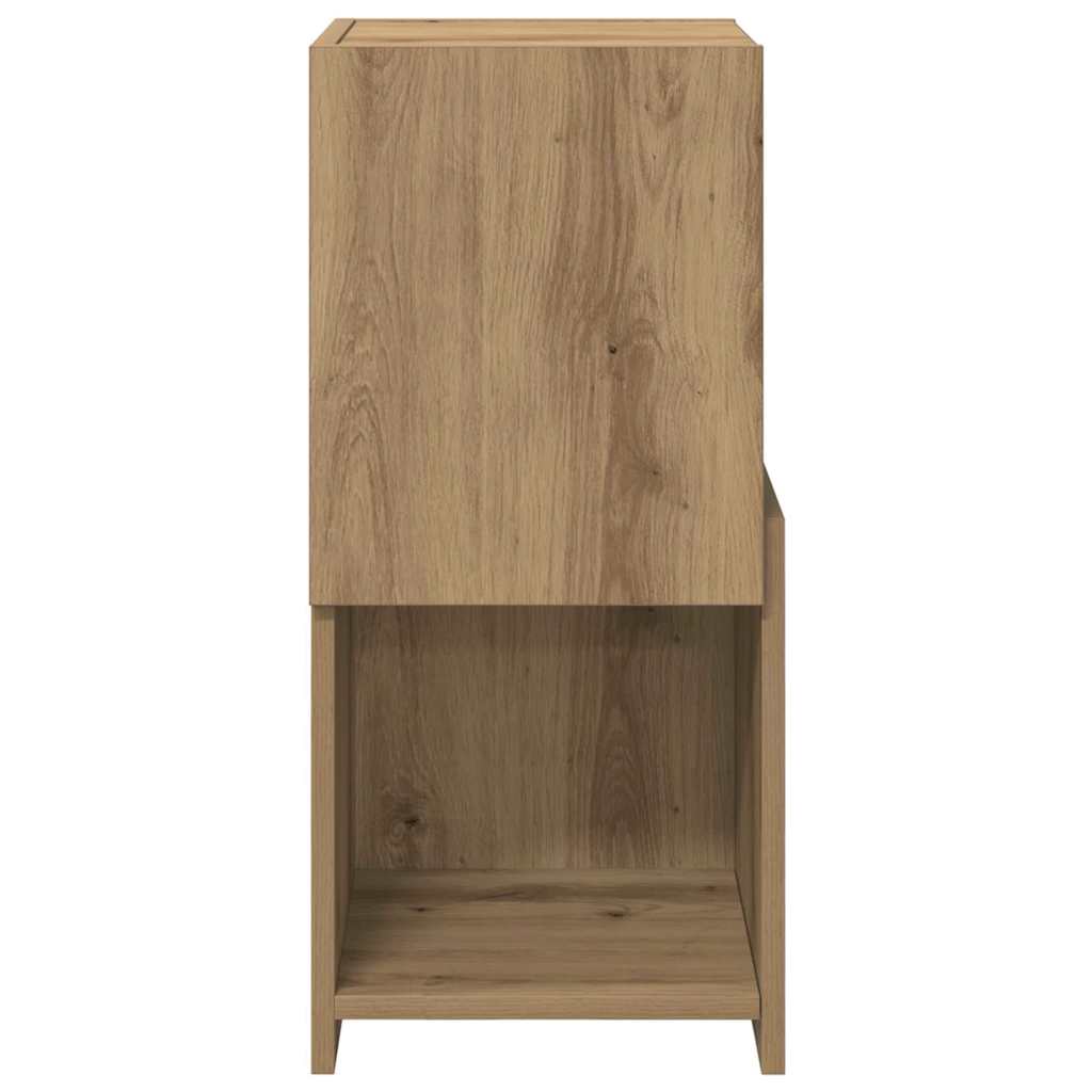 vidaXL Corner Cabinet 30.5x30x65cm Engineered Wood Artisan Oak