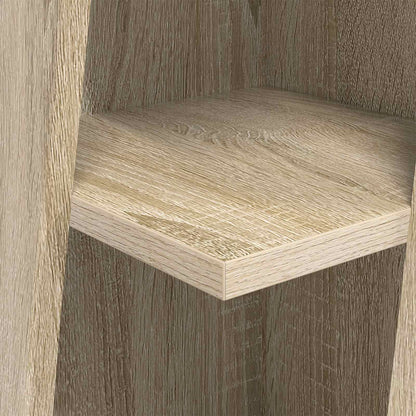 vidaXL Corner Cabinet Sonoma Oak 27.5x27x102cm Engineered Wood