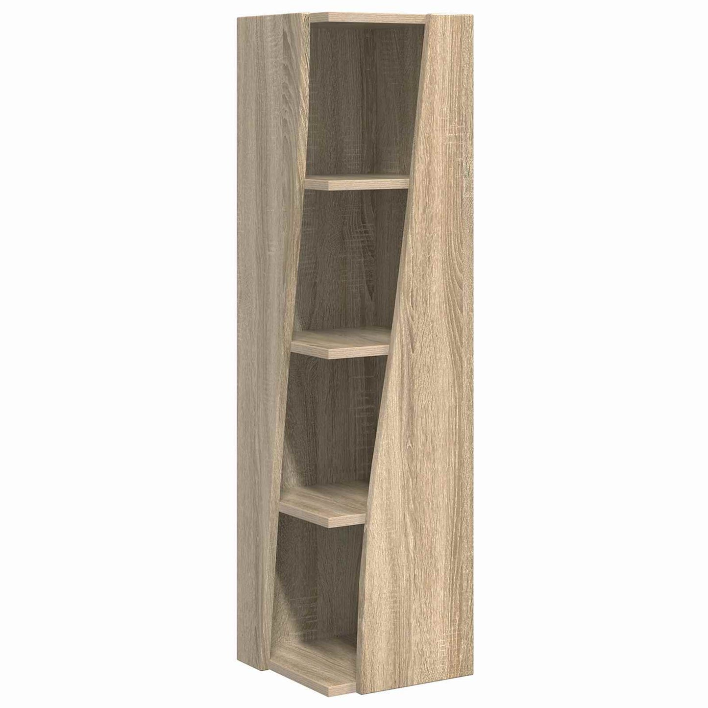 vidaXL Corner Cabinet Sonoma Oak 27.5x27x102cm Engineered Wood