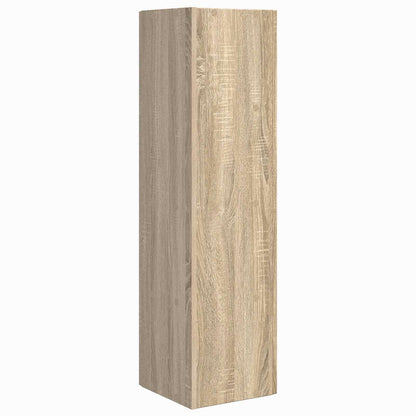 vidaXL Corner Cabinet Sonoma Oak 27.5x27x102cm Engineered Wood