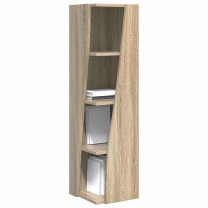 vidaXL Corner Cabinet Sonoma Oak 27.5x27x102cm Engineered Wood
