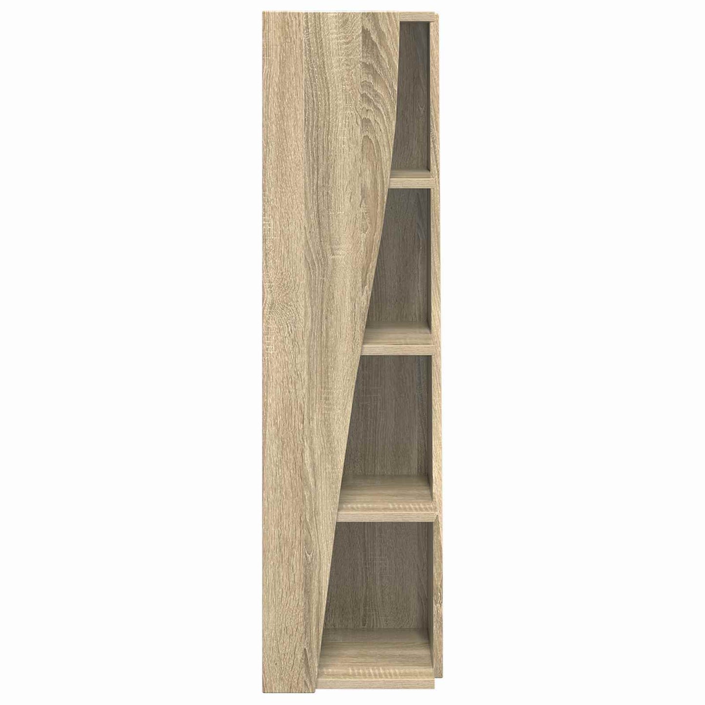 vidaXL Corner Cabinet Sonoma Oak 27.5x27x102cm Engineered Wood