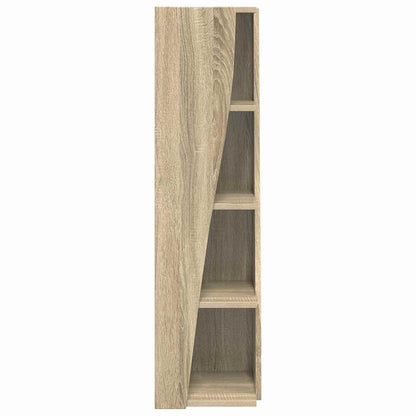 vidaXL Corner Cabinet Sonoma Oak 27.5x27x102cm Engineered Wood